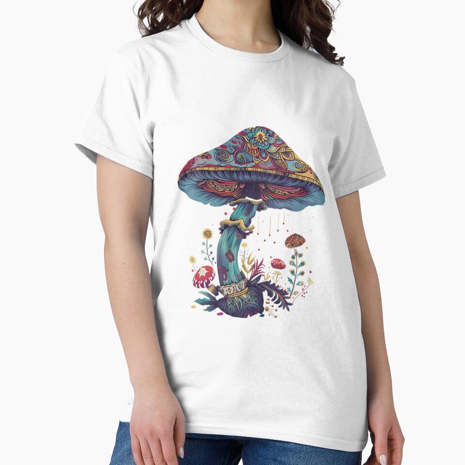 Stylized Magic Mushroom 11 by HarmonyTheKoala