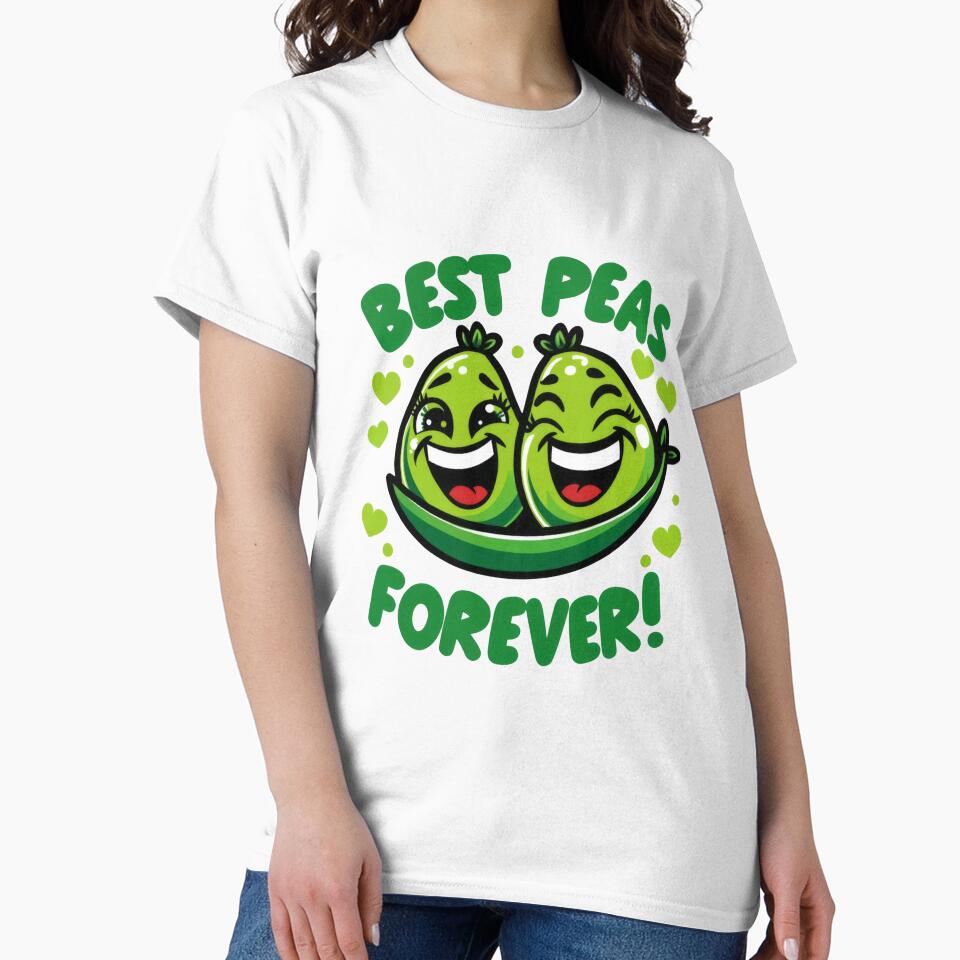 Animated Best Peas Forever Friendship Concept by ImagineCorner