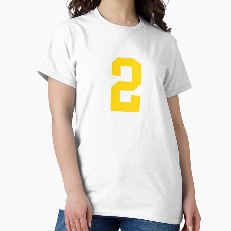 Bold Yellow Sports Number 2 by NECHSTORE