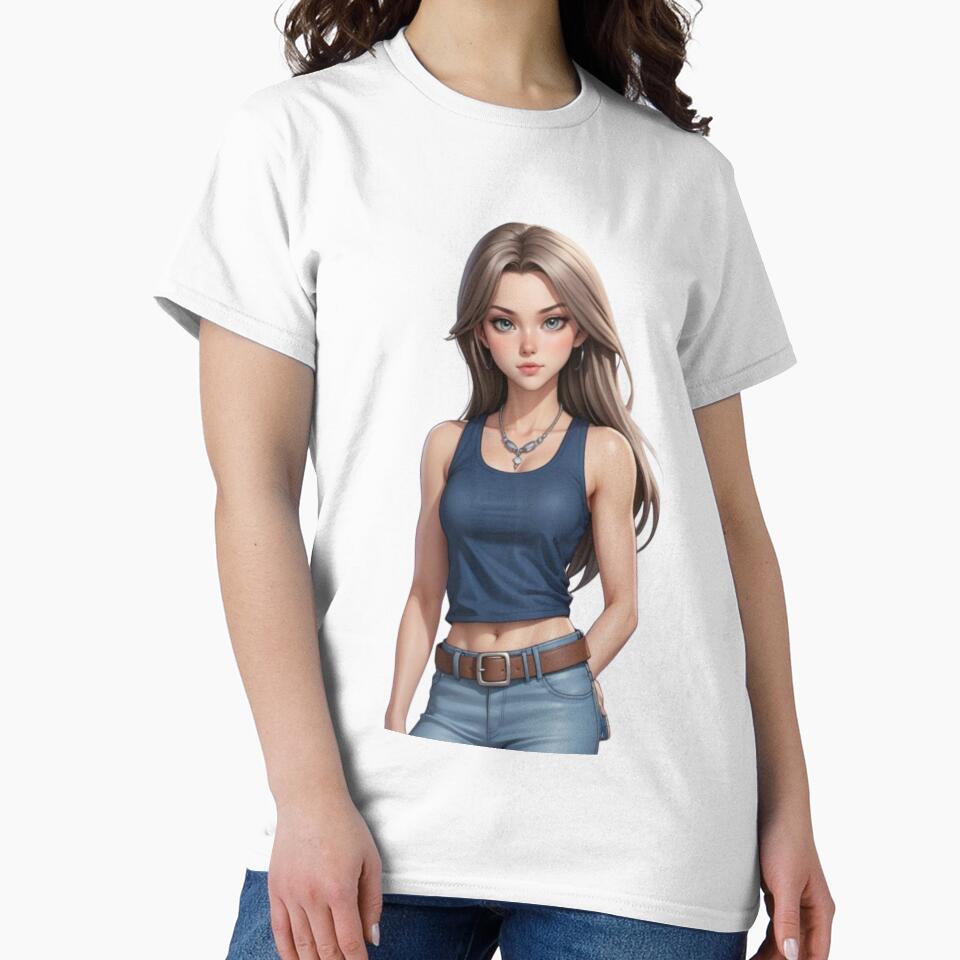 “Stylish Woman in Casual Attire” by ROHIT GUPTA