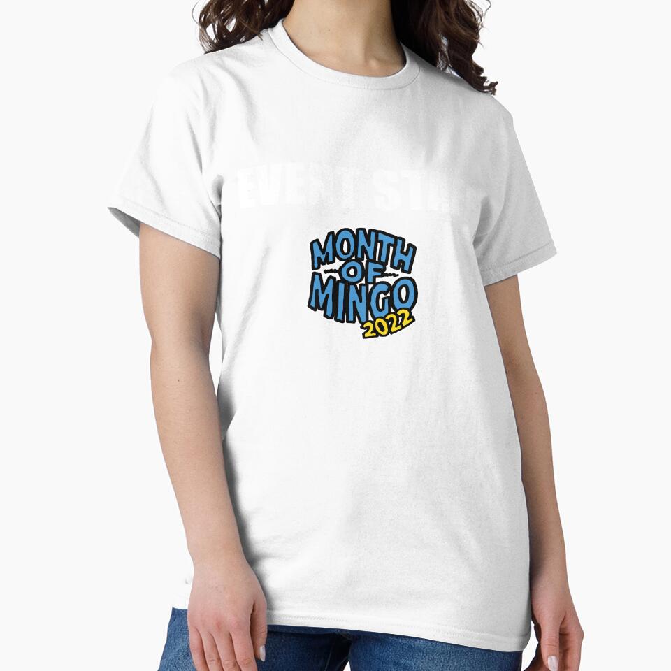 Month of Mingo EVENT STAFF Shirt (White Text) by connor-maitland