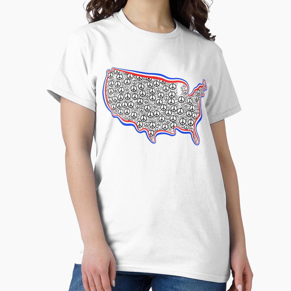 Peace and Love USA by artistoutfitter