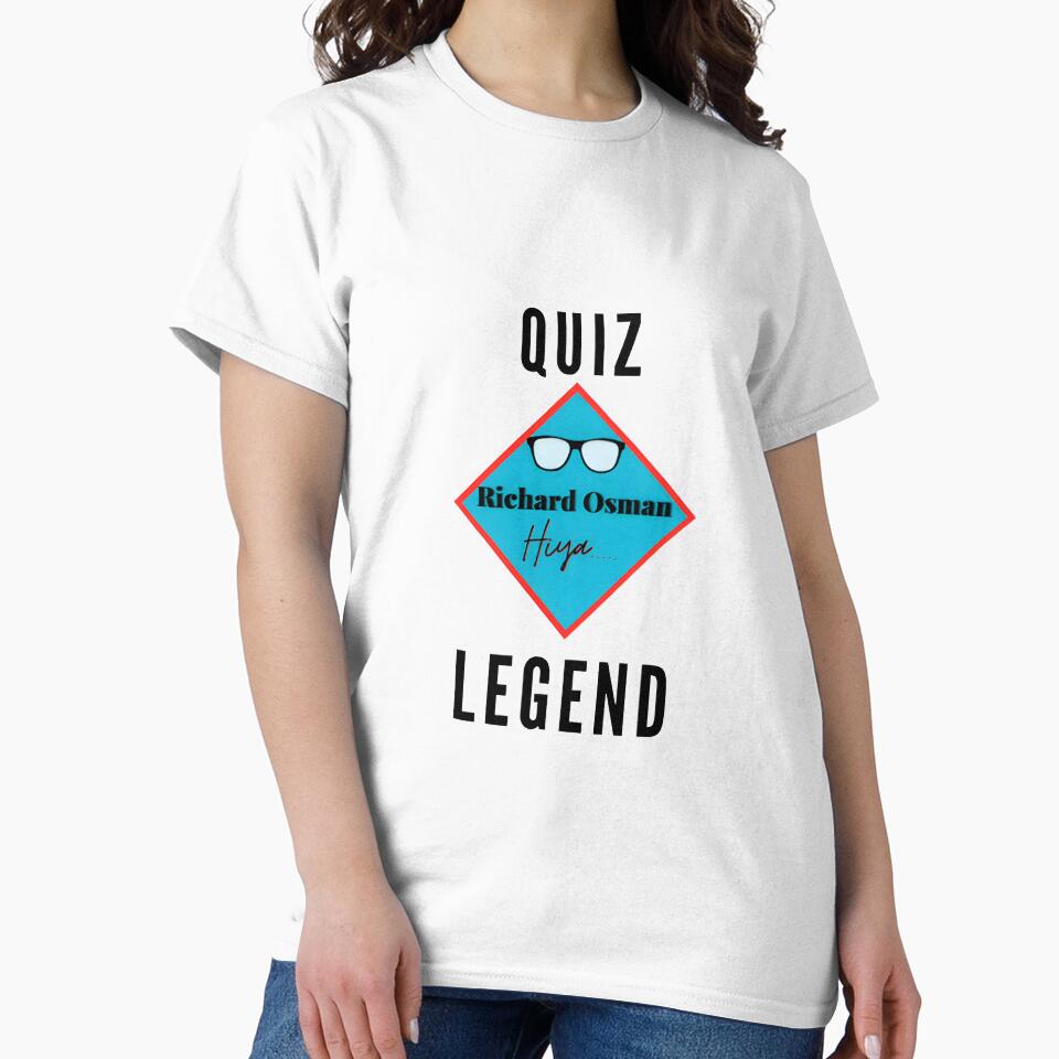 QUIZ LEGEND, RICHARD OSMAN HIYA, T-SHIRT by Rizteeshop