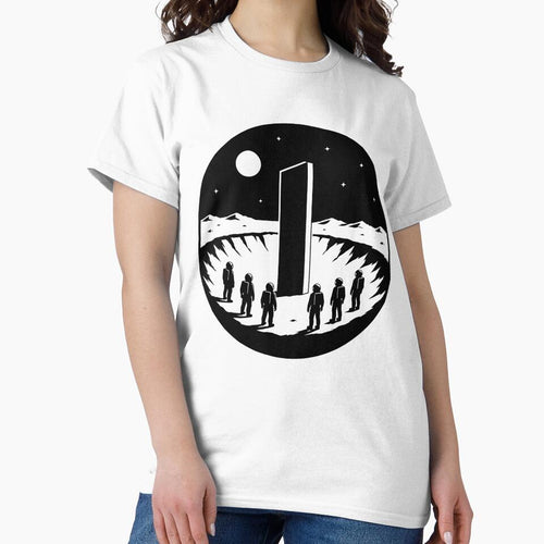 2001 A Space Odyssey - Monolith on the Moon by CosmicTornado
