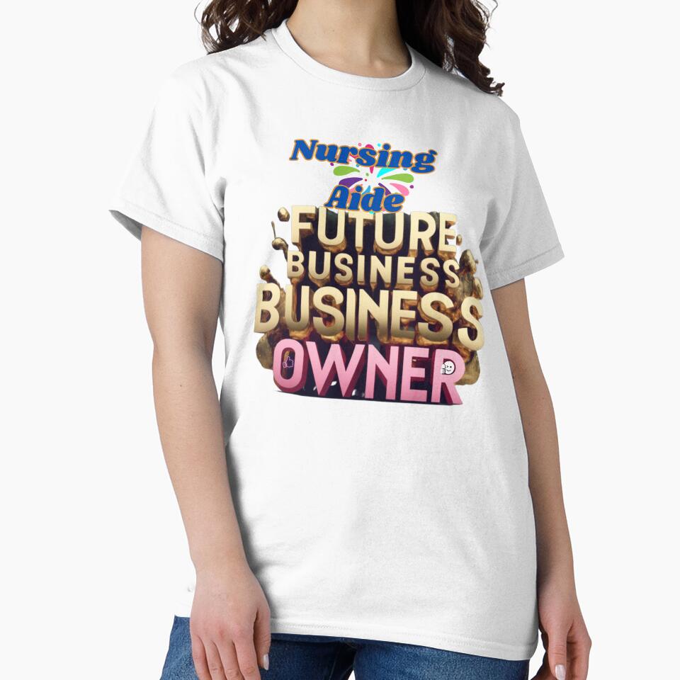 NURSING AIDE FUTURE BUSINESS OWNER, MOM, DAD, GIFT, PYJAMAS by carlos crane