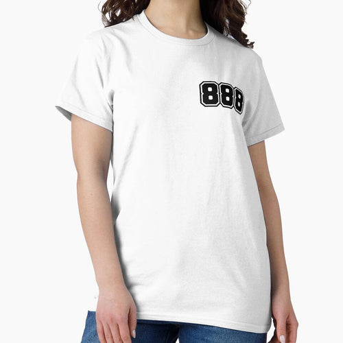 888 Angel Number - Classic Minimalist Digit by stickerorange