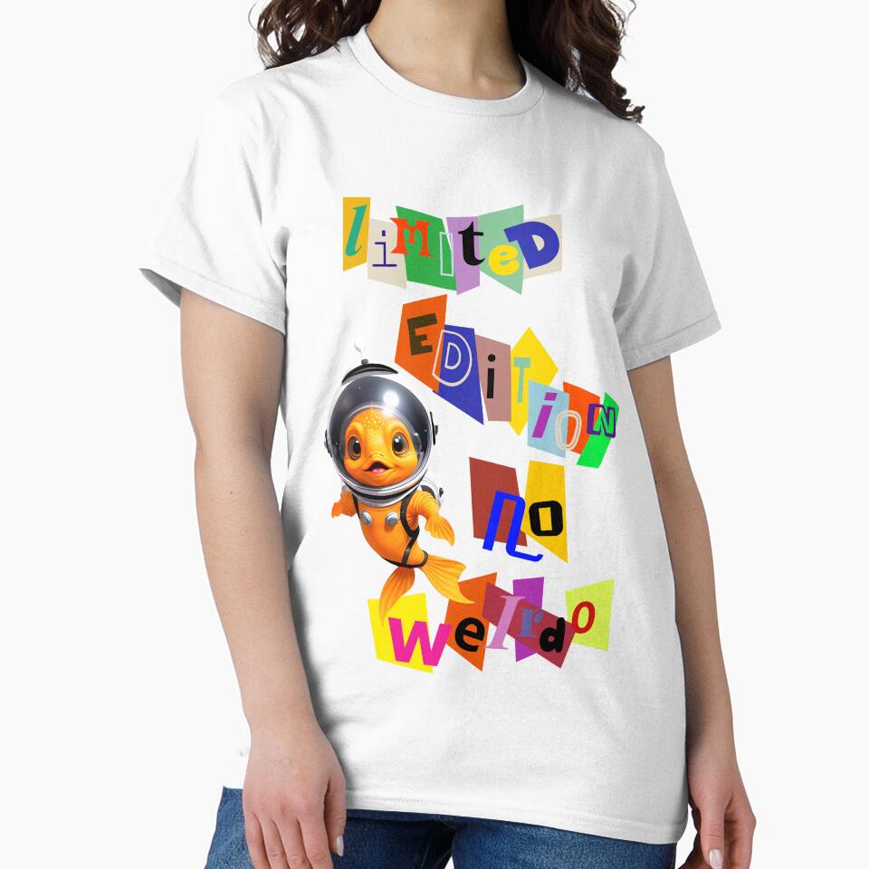 Limited Edition No Weirdo Text Art by Museum Of Non-Existing Art