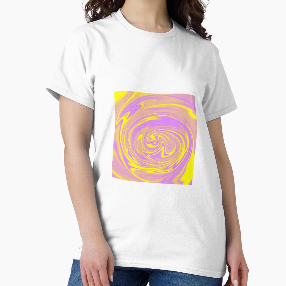 Pink and Yellow  gradient liquid by Pattrenonly
