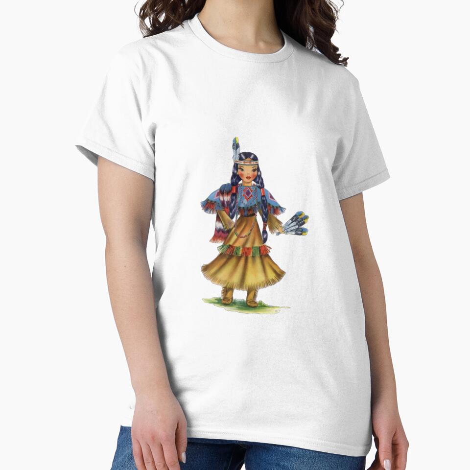 Vintage Native American Doll by greengoodnich