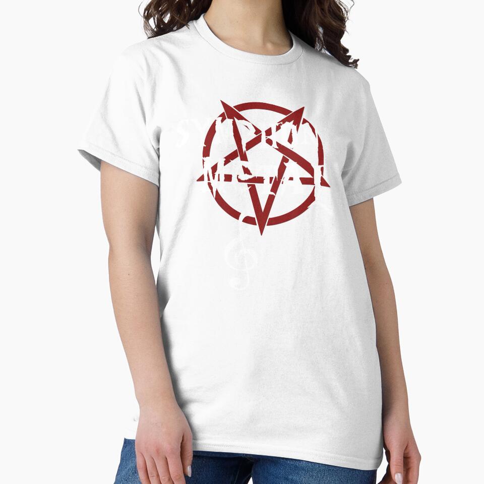 Symphonic Metal Pentagram Clef by Carl's Clothing
