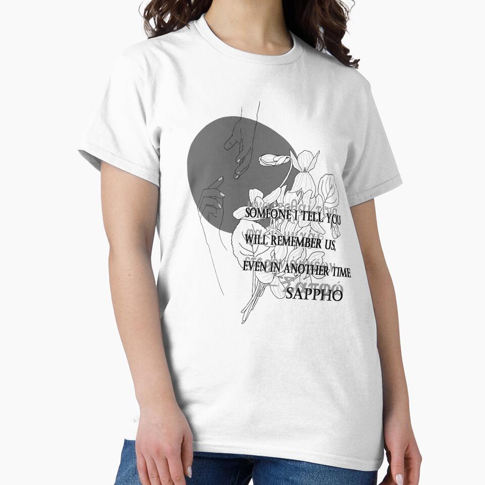Sappho Someone will remember us greek quote by naidaprimera