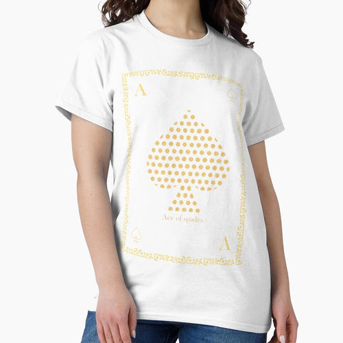 Ace of Spades Black and  Gold by Looplk