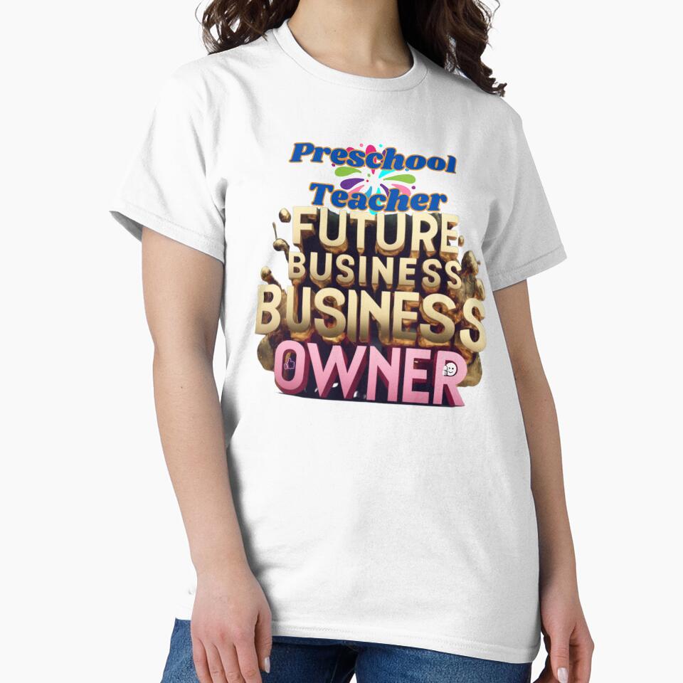 PRESCHOOL TEACHER FUTURE BUSINESS OWNER, MOM, DAD, GIFT, PYJAMAS by carlos crane