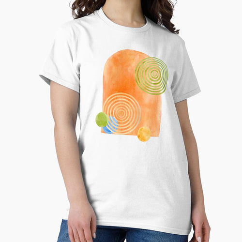 Abstract boho shapes,hand drawn geometric by colorholiday