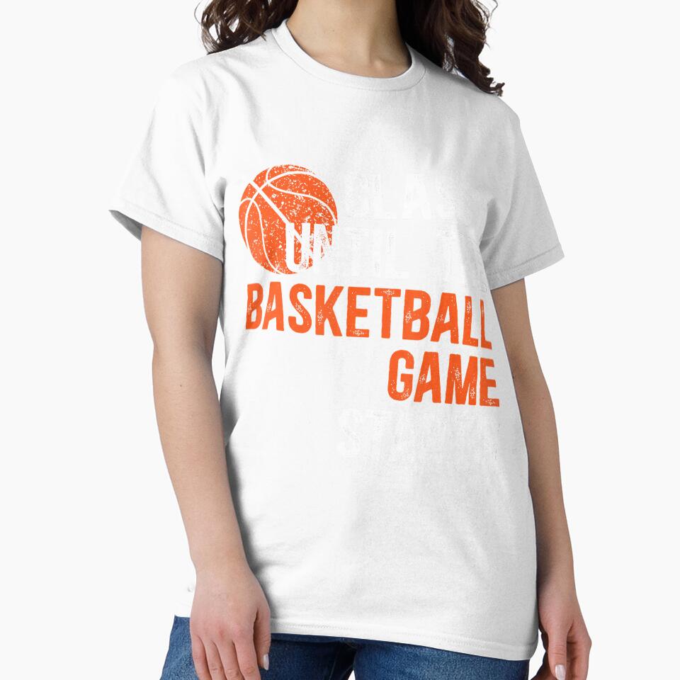 Classy Until The Basketball Game Day Basketball by DawnPatricia