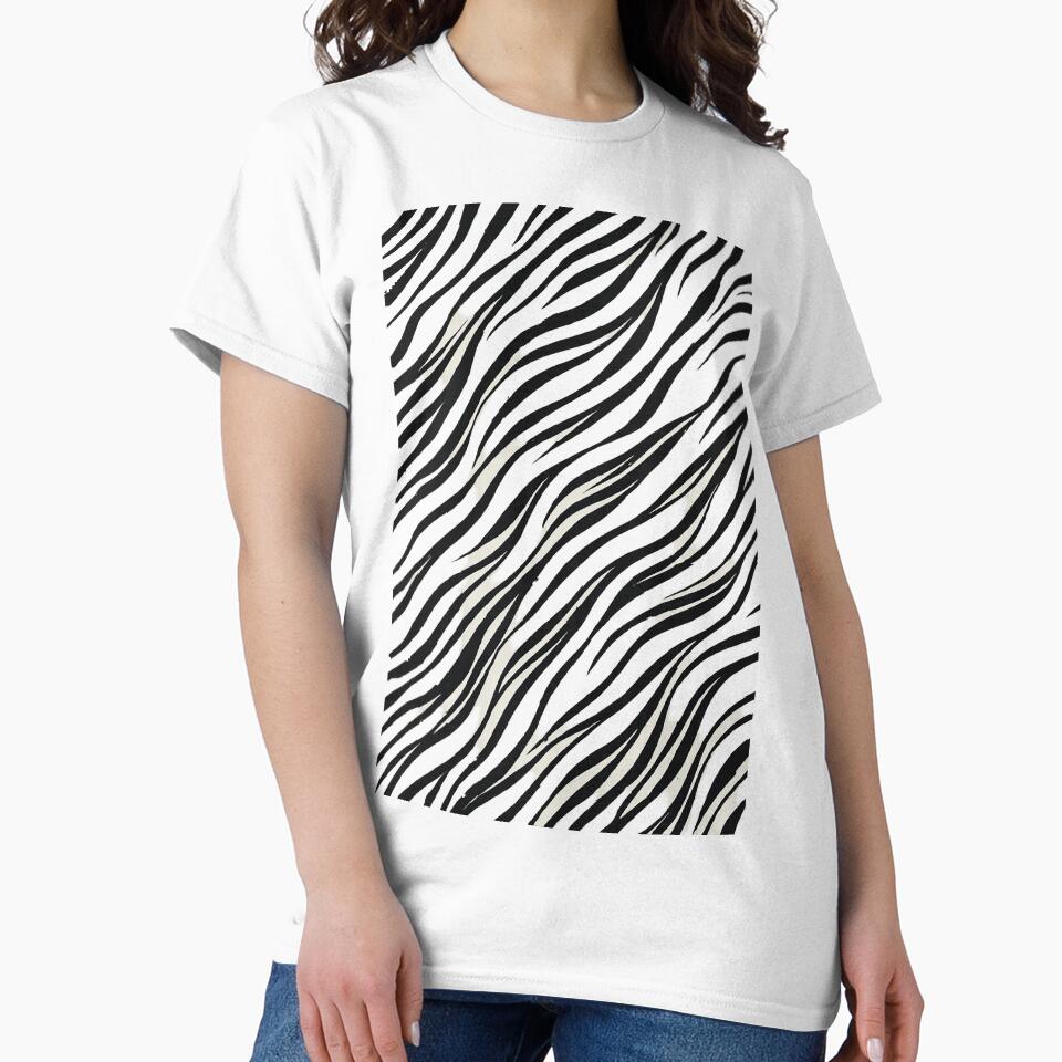 Elegant Zebra Animal Print Transparent Background by annenambiro
