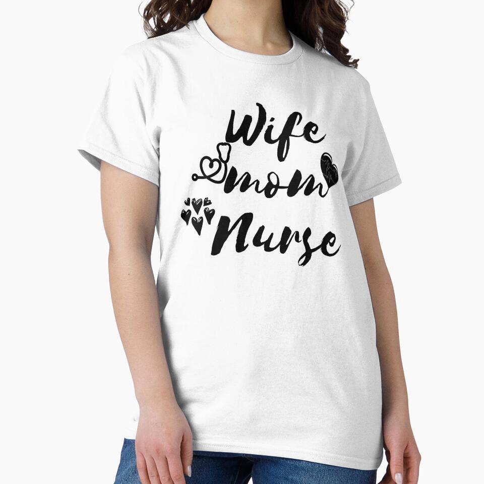 Wife Mom Nurse Awesome gift by Style2Vie