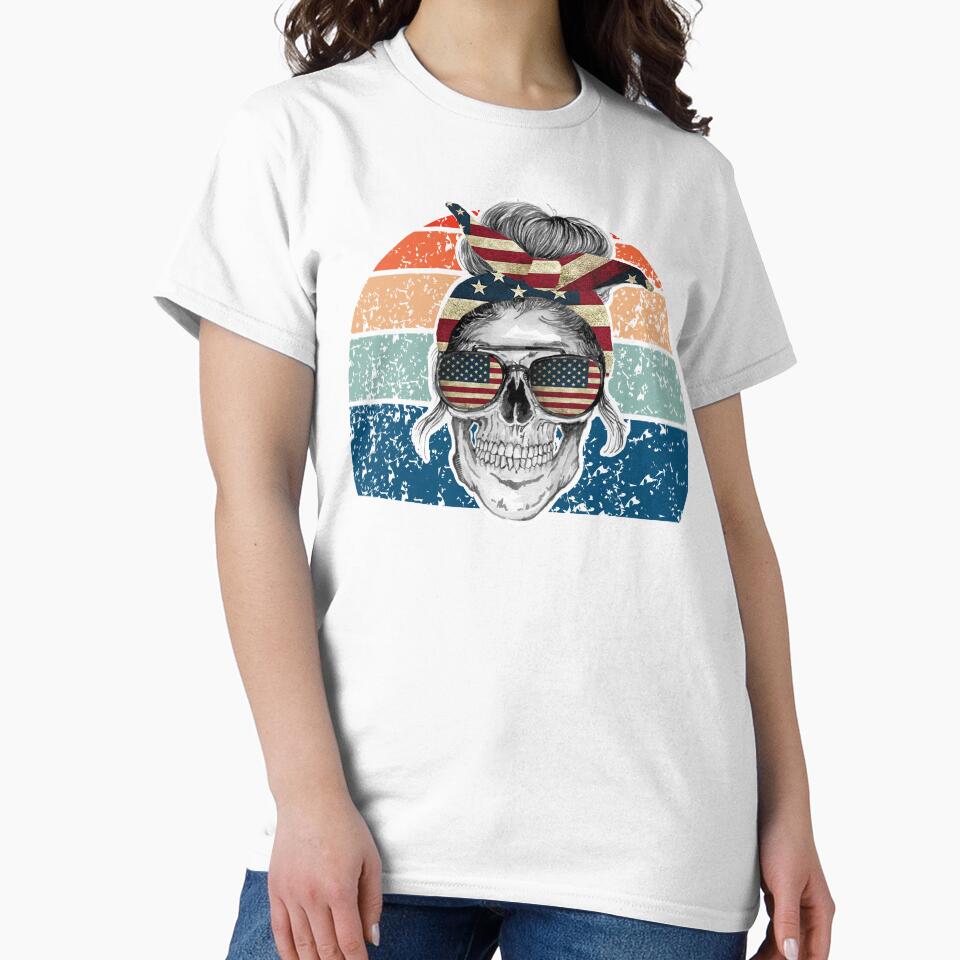 Vintage American Skull by ArtOfStars