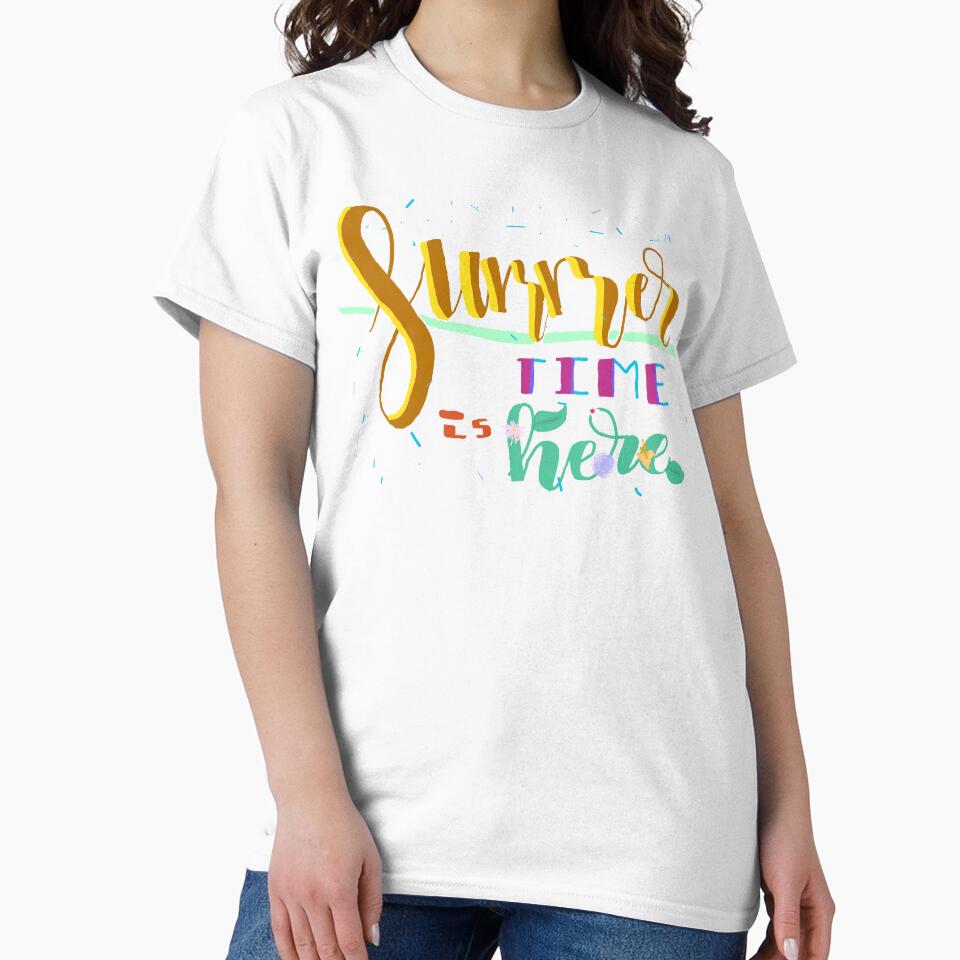 Harshini - Summer time is here by Nik’s T-Shirts