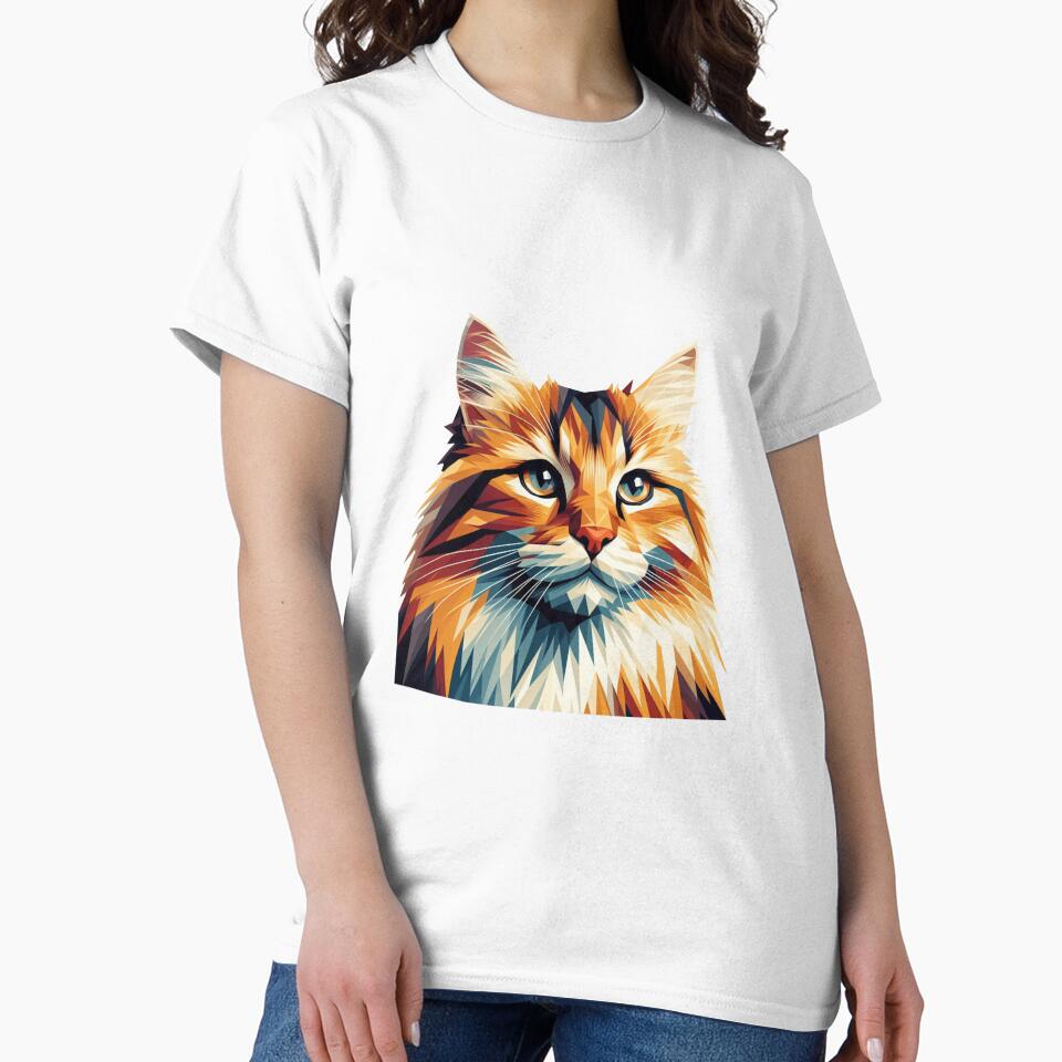 Cute geometric colorful cats 2 by slamnoah
