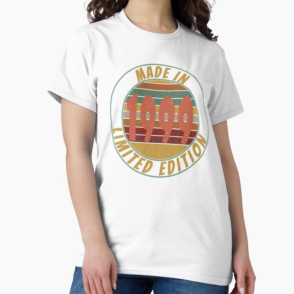 Made In 1999 Limited Edition Retro Vintage by Qudkin
