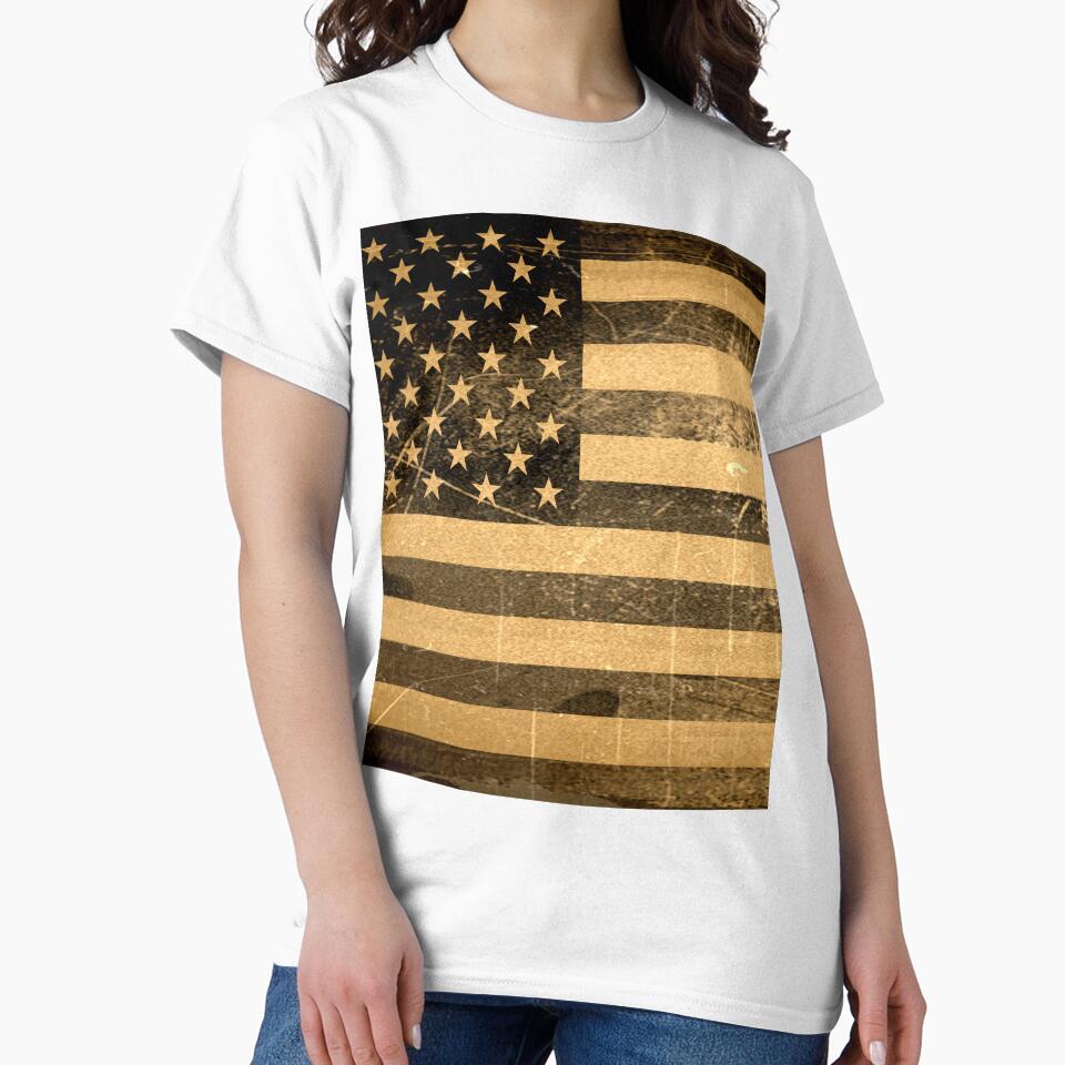 Vintage American Flag by enhan