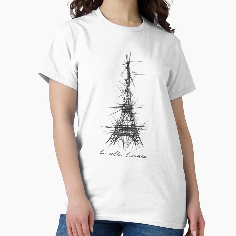 Paris France Eiffel Tower by FikirSanat