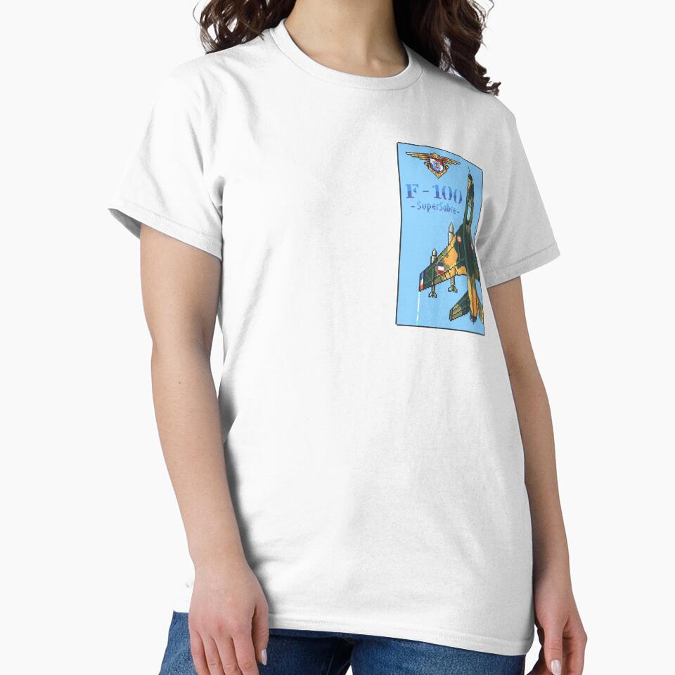 F-100 SuperSabre PixelArt (French Air Force) - Gold Badge Edition by OriginWave