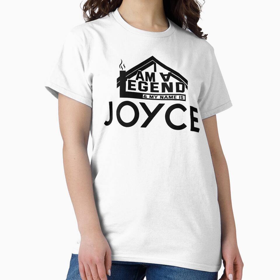 I Am a Legend: Custom Name Design for Joyce by koreatvtea