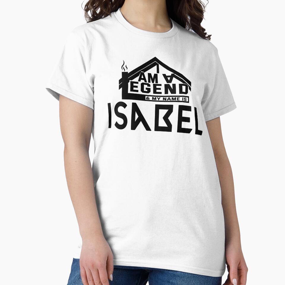 I Am a Legend: Custom Name Design for Isabel by koreatvtea
