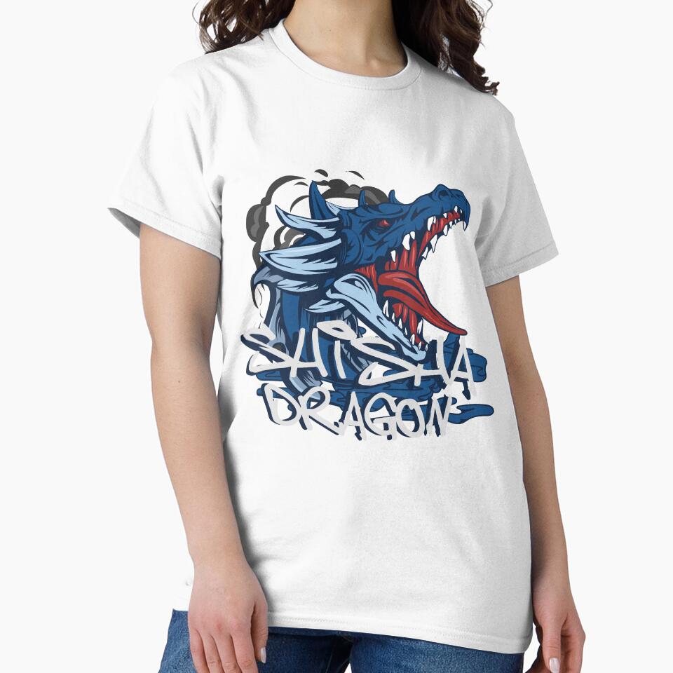 Menancing Blue Dragon by ShishaDragon