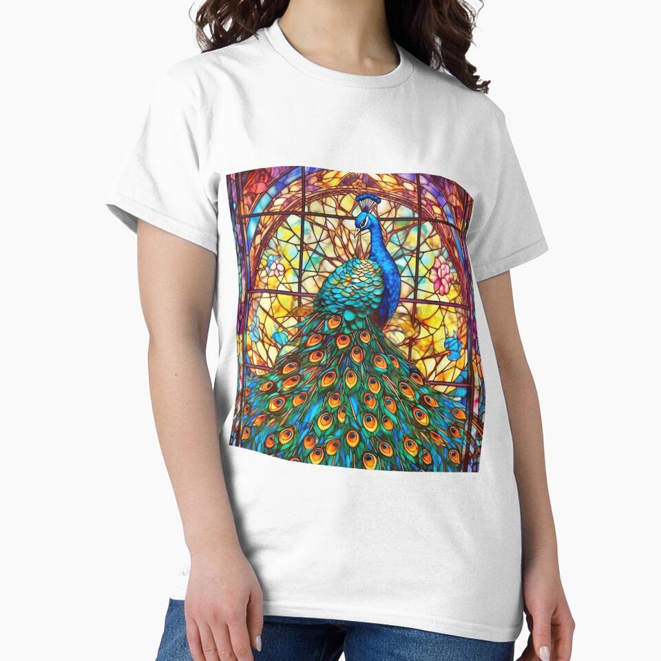 Stain Glass Peacock I Collection by AGillis691