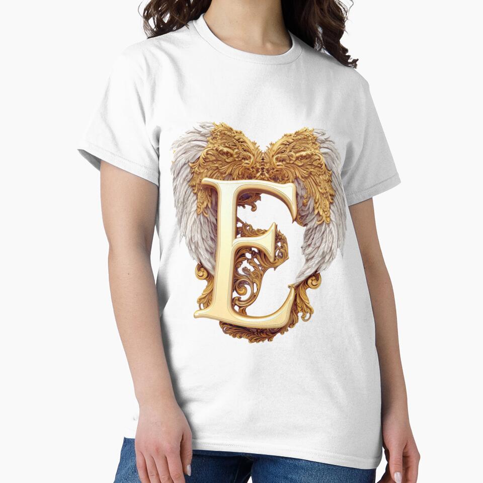 Angel Wings Letter E Collection by AGillis691