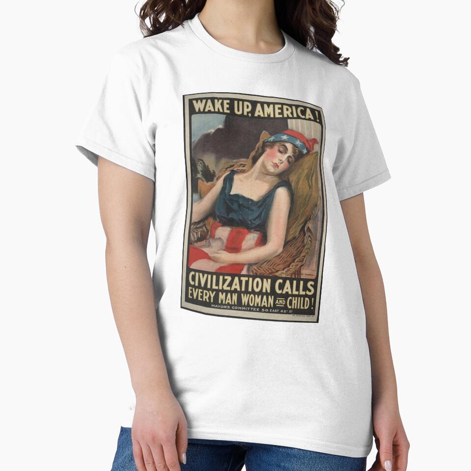 Wake up America - Vintage by caldayjd