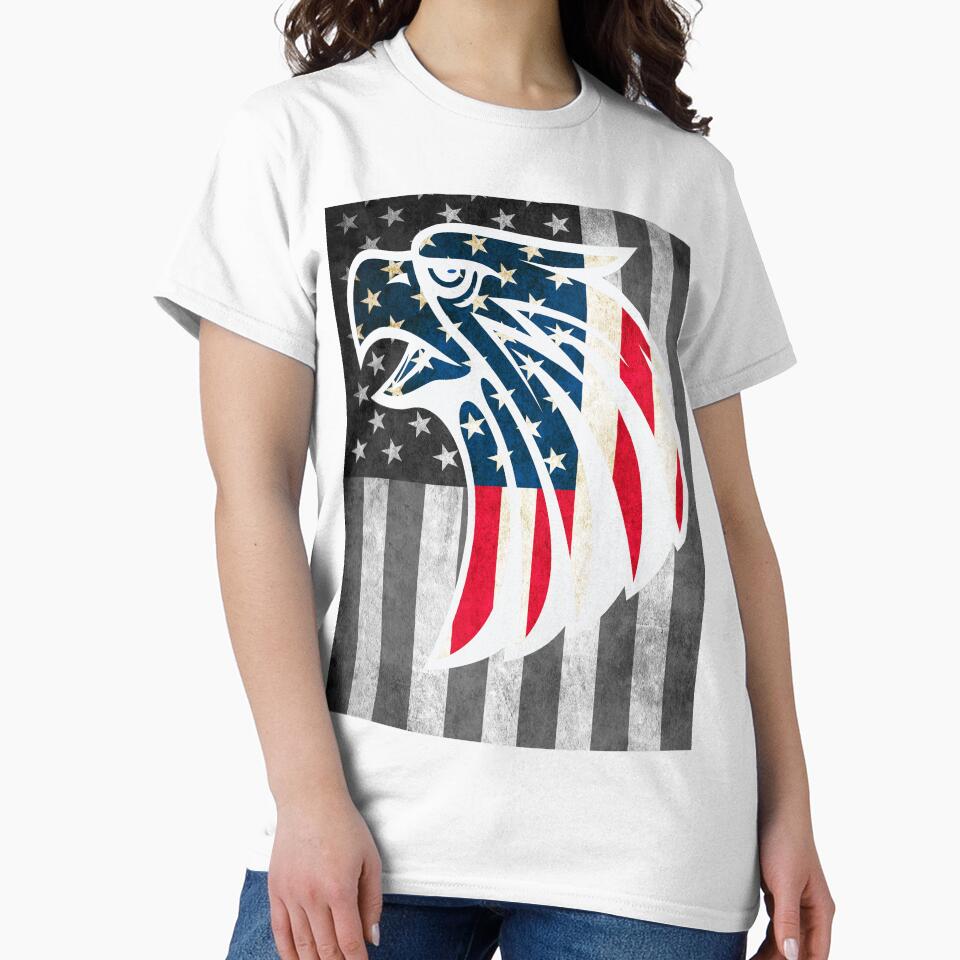 American eagle flag by erozzz