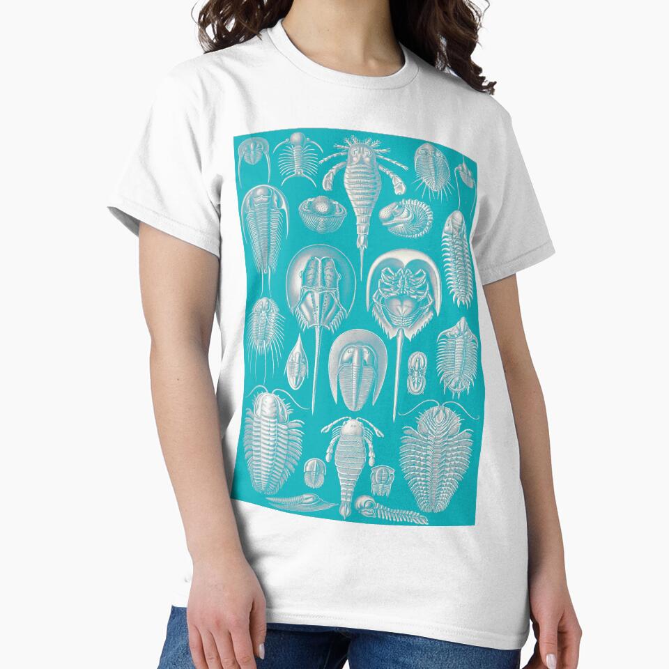 Haeckel Trilobite - Blue by neonxiomai
