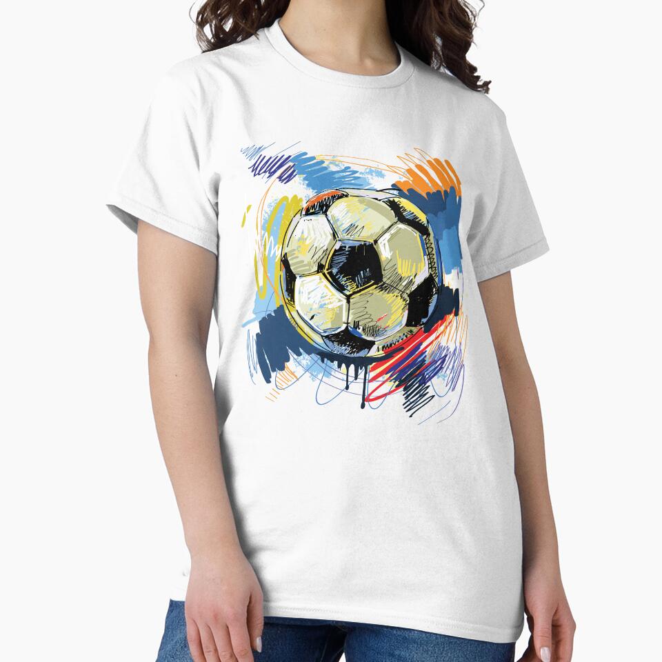 Hand drawn with graffiti sport football by lovingangela