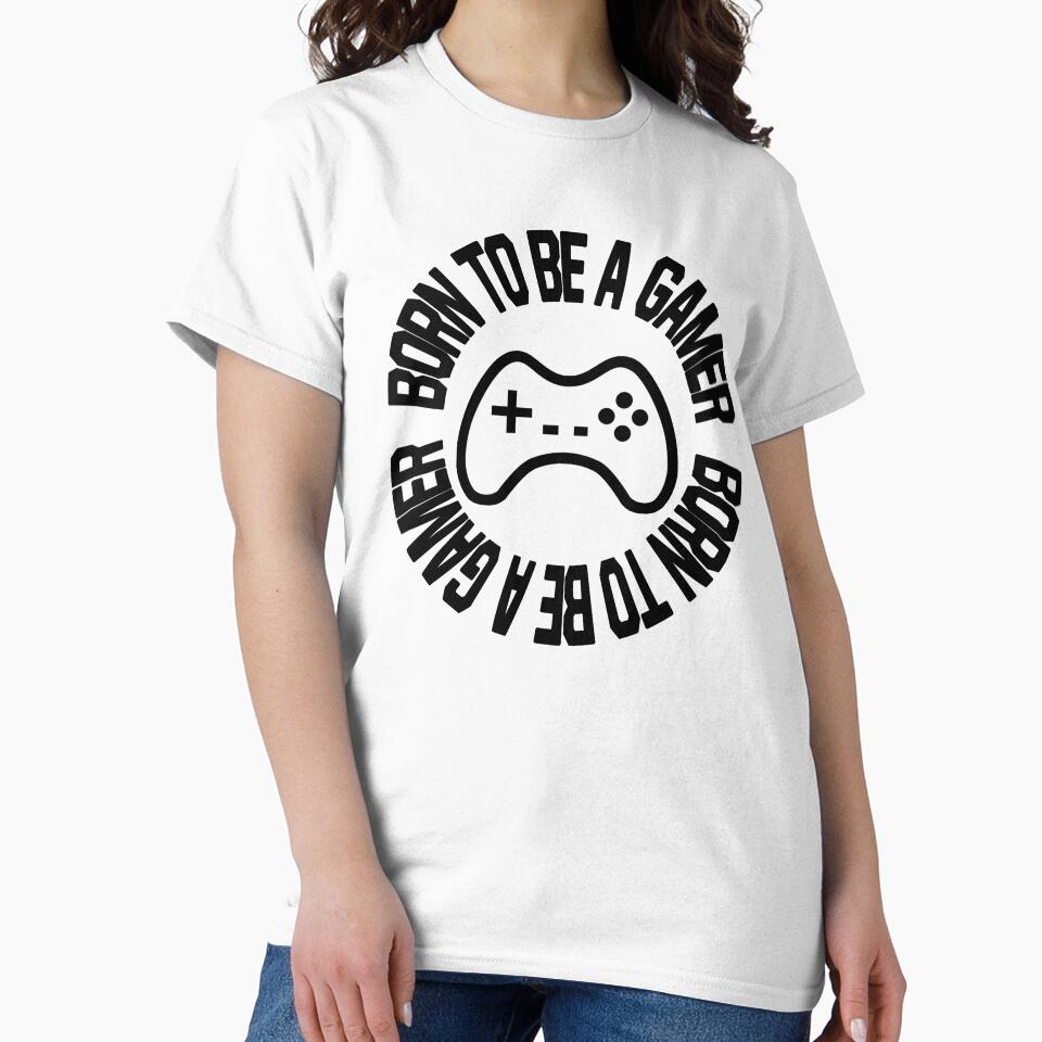 Born to be a Gamer Statement Design by AM-Hobby-Hub