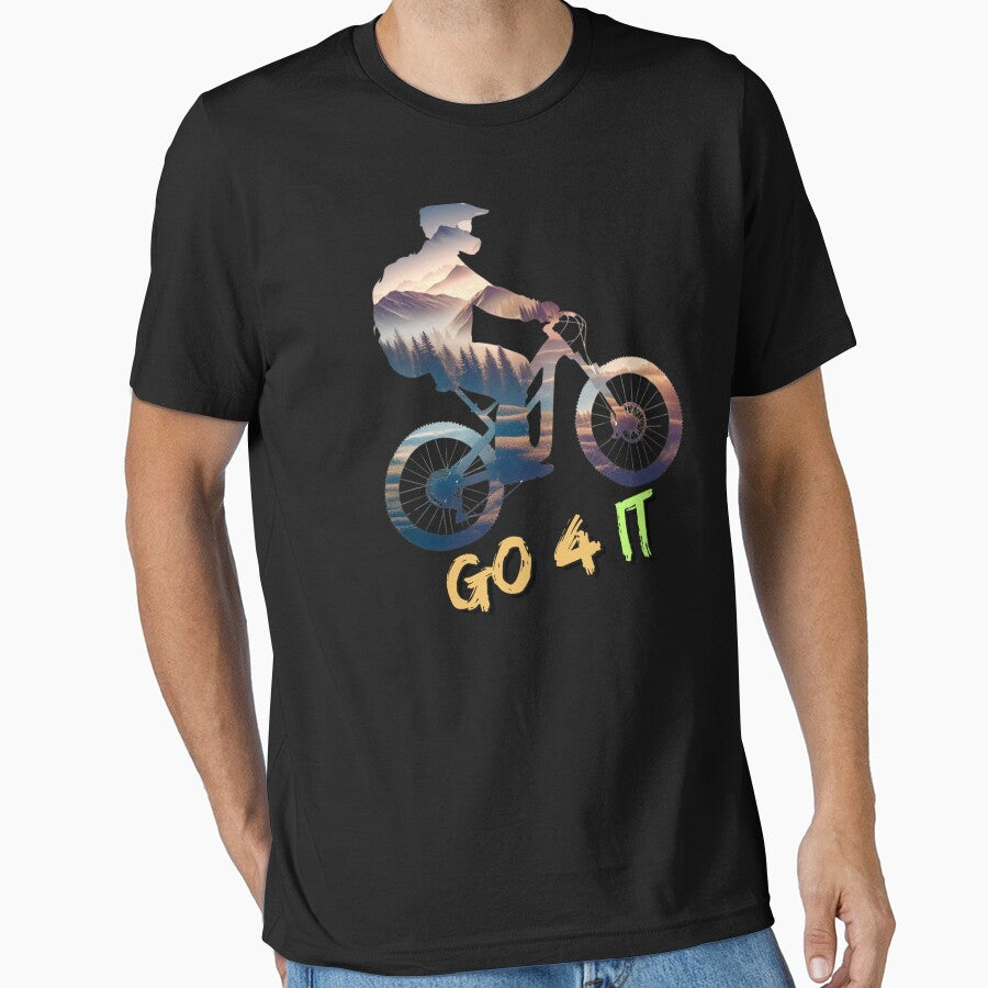 Ride the bike - Bike Spirit - go for it by Toms Tee
