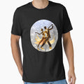 Gold star in the silver ball by Toms Tee