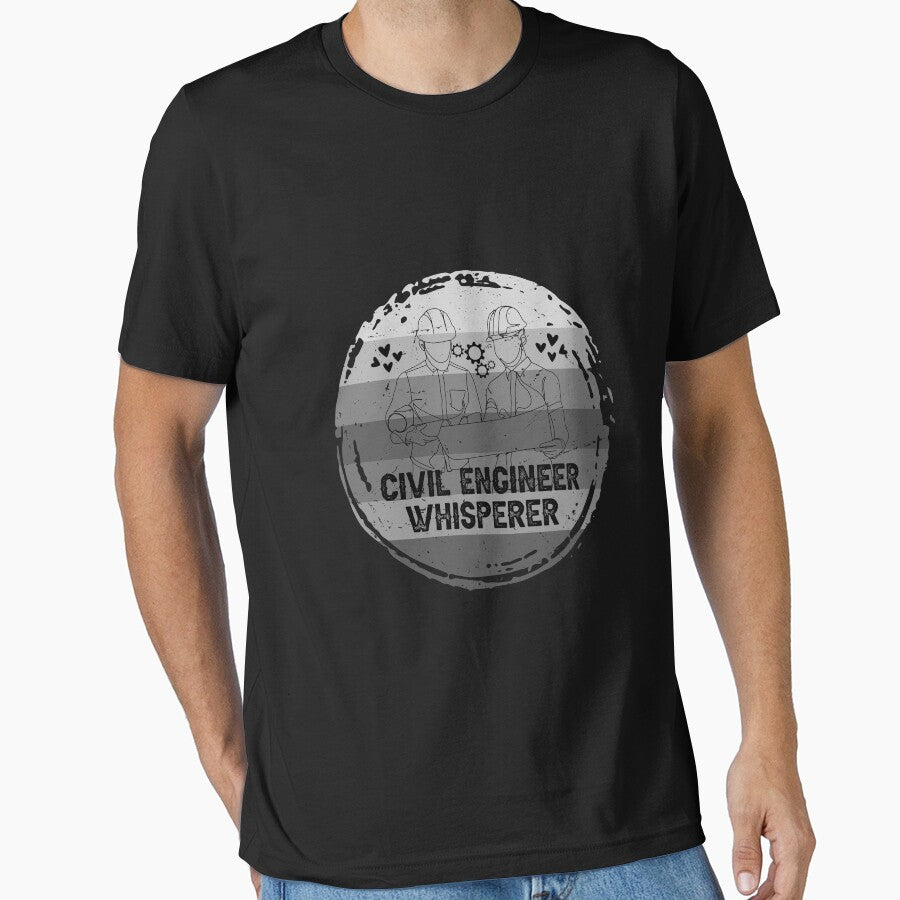 Civil Engineer Whisperer with Heart Lover by BOHOVIN