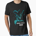 Iconic Xenomorph Game Over Man Pixelated Style Logo by IsmaelSay