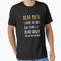 Funny Math Joke Dear Math I Have No Idea How To Find Your Ex Please Grow Up And Solve Your Own Problems by AndrewStep