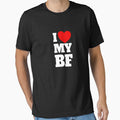 I Love My BF Red Heart Hot Boyfriend I Love My Boyfriend Gear by DynamicDesign
