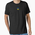 Ukrainian Trident Symbol Ukrainian flag by maxarus