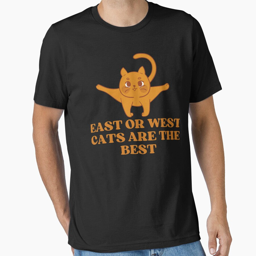 EAST OR WEST CATS ARE THE BEST - Funny Cat Pictures with Captions and Cat Sayings by FunnyCatsFam