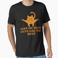 EAST OR WEST CATS ARE THE BEST - Funny Cat Pictures with Captions and Cat Sayings by FunnyCatsFam