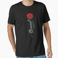 Bruno Rose Personalized Flower Name Gift by SofenArt