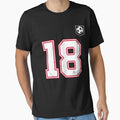 Soccer player Jersey number 18 Soccer Fans by BernoNickel