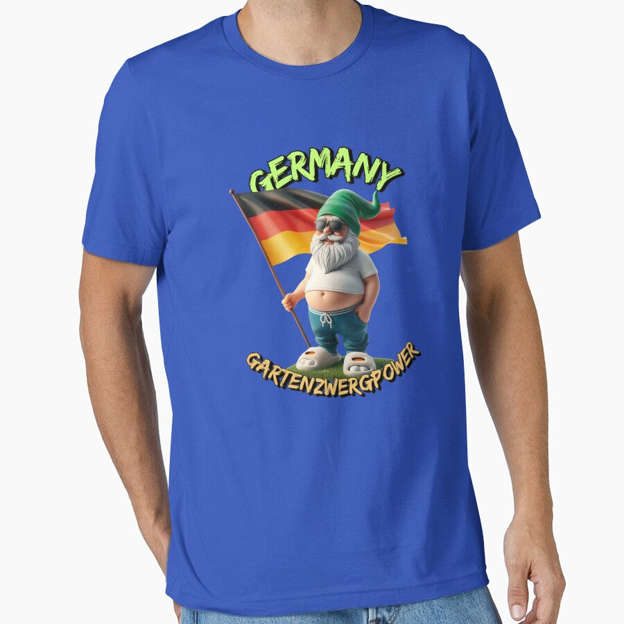 Garden gnome goes EM - Garden gnome power by Toms Tee